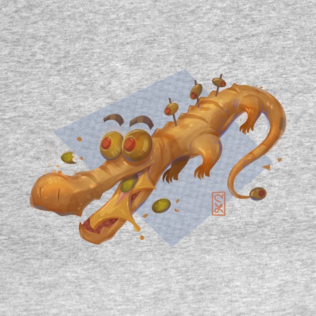 Sandwich Crocodile by Claire Lin